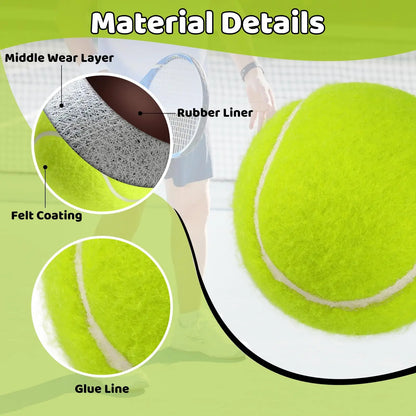 Tennis Training Ball with String Tennis Balls With Elastic Rope Tennis Training Partner Rebound Practice Ball Self Practice Tool