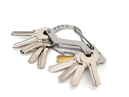 Portable Keys Holder Keyring Wallets Car Key Chain Collector Edc Pocket Key Organizer Bottle Opener Outdoor accessories Tools