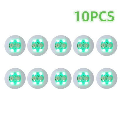 1/10/50pcs Luminous Coaster LED Bar Drinks Cup Pad Wine Liquor Bottles Coaster Atmosphere Light Cup Sticker Light-emitting Prop