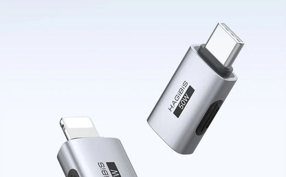 Hagibis USB C To Lightning Adapter Male to Female Charging Converter Date Transfer for iPhone 13/14 Pro Max AirPods 1 EarPods