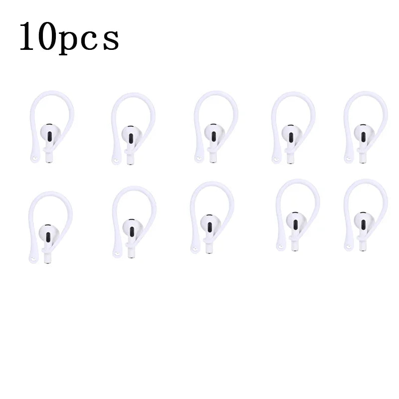 1/3/5/6Pairs Silicone Ear Hooks for Apple AirPods Pro Accessories Anti-fall Bluetooth Earphone Holder for AirPods 3 Earhooks