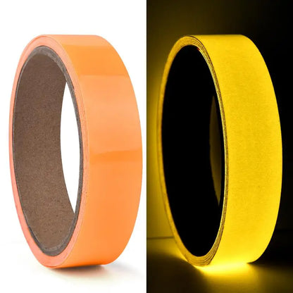Luminous Fluorescent Night Self-Adhesive Glow In The Dark Sticker Tape Safety Security Home Decoration Warning Adhesive Tape