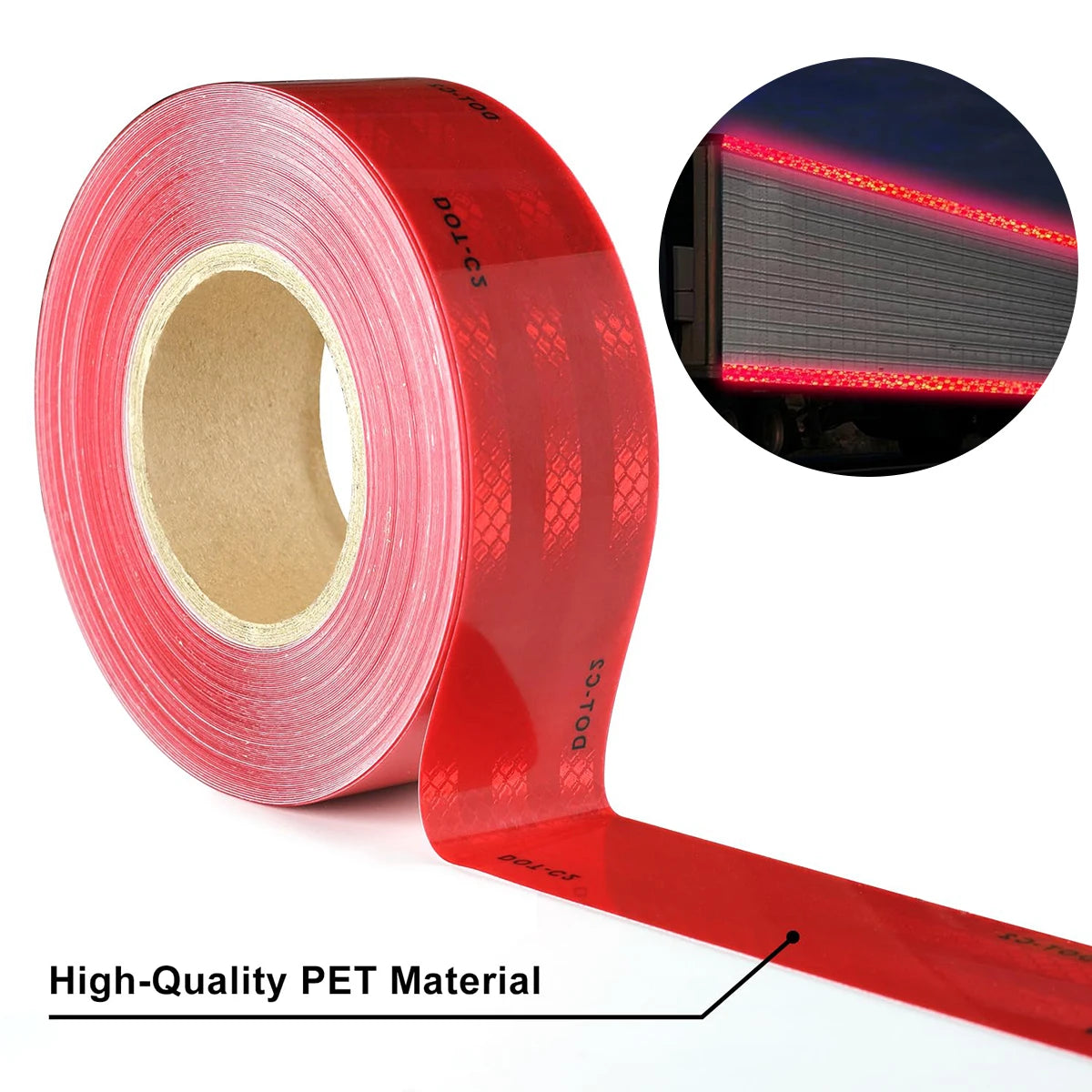 Car Truck Reflective Stickers Tape Warning Night Light Waterproof Trailer Reflector Sticker Warning Sticker for car truck