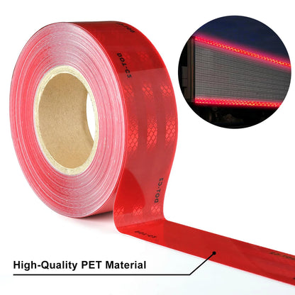 Car Truck Reflective Stickers Tape Warning Night Light Waterproof Trailer Reflector Sticker Warning Sticker for car truck