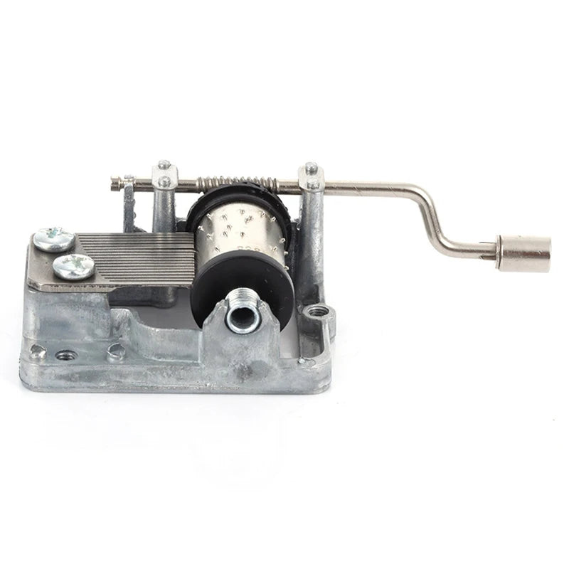 Hand-Cranked Music Box Movement Metal Rocker Mini Diy Gift Music Mechanical Decorative Collectibles For Girl Boy friend