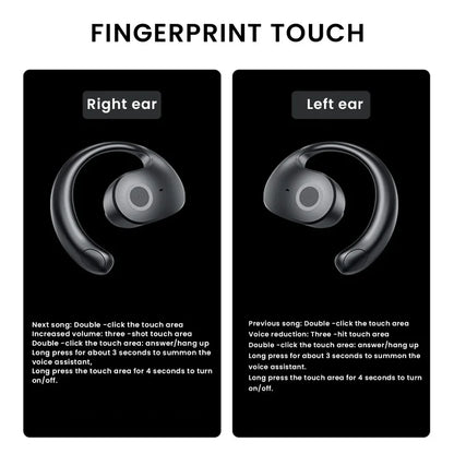 Lenovo OWS Headphones Bone Conduction Earphone Open Ear Sports Bluetooth Headphones Wireless Earbuds With Noise Cancellation