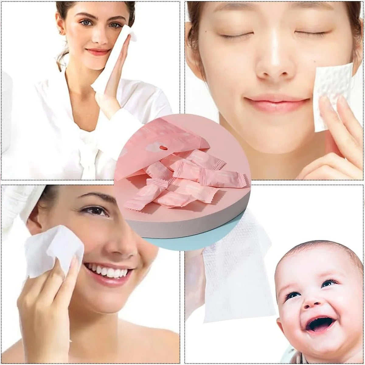 Compressed Towel Sheet Disposable Towel Face Towel Portable Compressed Absorbent Face Towel Suitable For Travel And Home Beauty