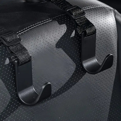 4Pcs Car Hook For Car Rear Seat Back Hooks Headrest Hanger Clip Universal Adjustable Holder Storage Car Interior Accessories