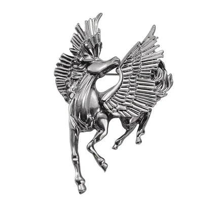 SKEDS Zodiac Horse Year Series Brooch High-End Luxury Chinese Style 2026 Birth Year Accessory Exquisite Animal Pin Gift