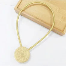 Magnetic Pearl Ball Curtain Buckles Curtain Tiebacks Backs Holdbacks Buckle Clips Curtain Rods Home Decorative Accessories