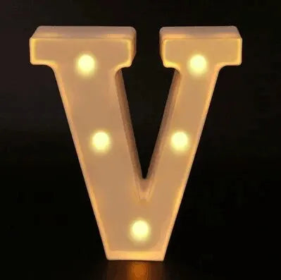 Ins Hot Sale 26 English Letter Led Light Design Lamp For Wedding Birthday Colorful Light Proposal Confession Surprise Night