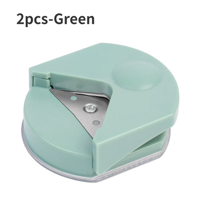 circle cutter button maker Corner round machine corner punching portable paper cutter card photo cutting