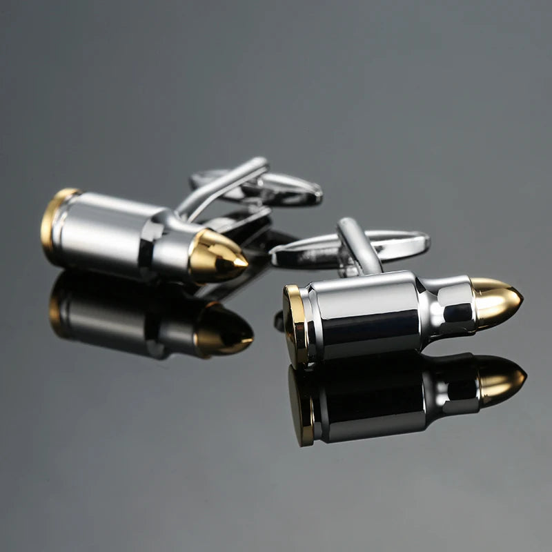 High quality men's French shirt cufflinks brand new fashion poker cufflinks dice pistol dice car logo buttons
