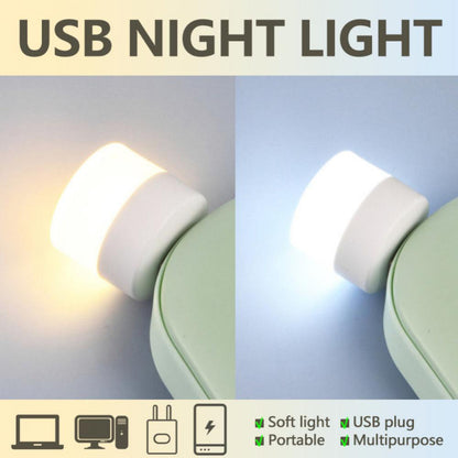 Portable USB 5V LED Reading Lamp Mini Book Light Foldable Camping Night Lights Table Lamps for Power Bank Notebook Laptop