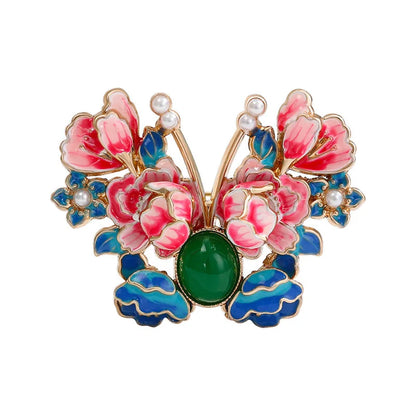 Different Styles Fashion Butterfly Brooch Animal Badge Pin Jewerly for Party Wedding
