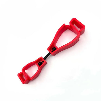 1PC Gloves Clip Hanger Safety Glove Holder Plastic Working Gloves Clamp Safety Work Gloves Guard Multifunctional Camping Tools