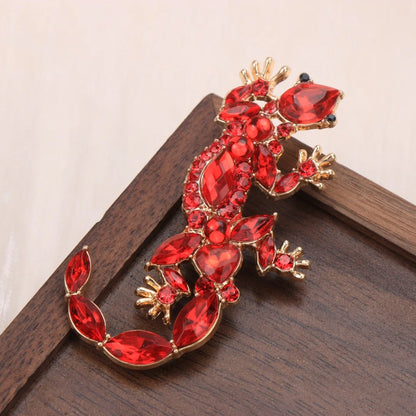 Baroque Luxury Lizard Animal Design Brooches for Men and Women, Jewelry, Fashion Accessories, Couple's Gifts, HolidayParty Gifts