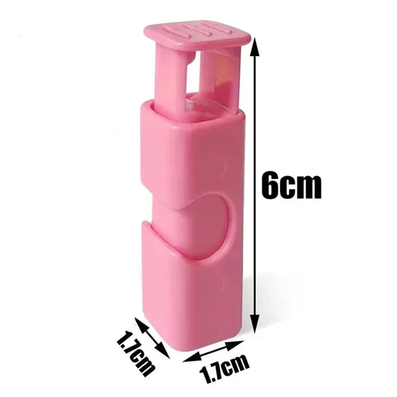 2pcs Food Sealing Bag Clip Reusable Fresh Food Storage Tools Plastic Sealer Clamp Snack Bread Seal Bag Home Kitchen Storage Clips
