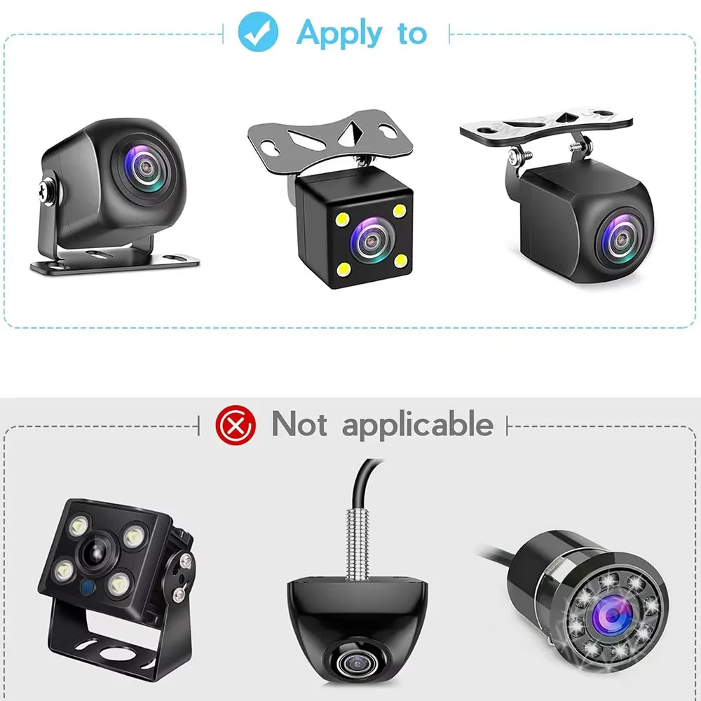 Universal Rear Camera Mounting Bracket Dashboard Back Up Cam Mirror Support Backup Camera Mount Rearview Reverse Camera Holder