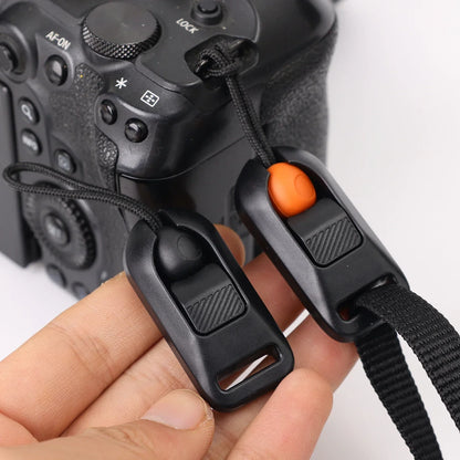 Quick Release Connector Set Anti Lost Lanyard for Sony Canon Nikon SLR Cameras Universal Fit Secure Camera Strap Accessories