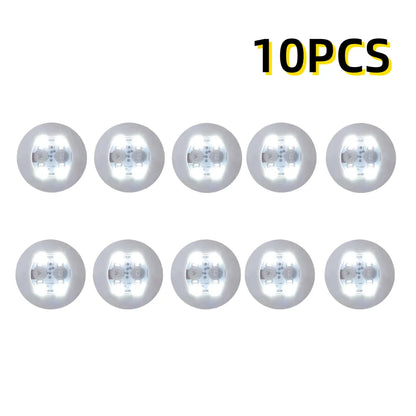 1/10/50pcs Luminous Coaster LED Bar Drinks Cup Pad Wine Liquor Bottles Coaster Atmosphere Light Cup Sticker Light-emitting Prop