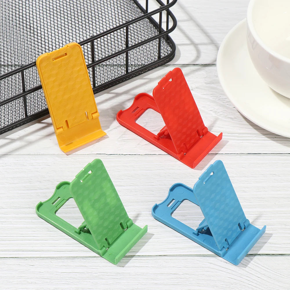 5pcs Adjustable Cellphone Stand Convenience Folding Bracket Cellphone Tablet Mount Stand Phone Holder