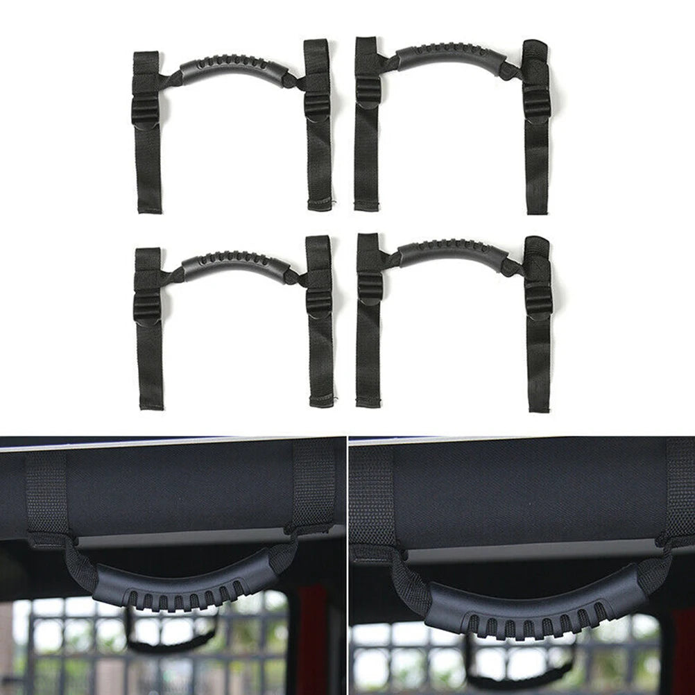 Roll Bar Grab Handles Grip Wide Handle For Wrangler JK JKU TJ Unlimited Car Safety Handle Roof Handlebar