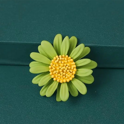 Multicolor Cute Daisy Flower Brooch Plant Sunflower Set Lapel Pin Enamel Pin Coat Collar Brooch Ladies Girls Men's Jewelry Gift