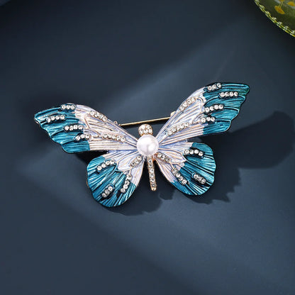 Different Styles Fashion Butterfly Brooch Animal Badge Pin Jewerly for Party Wedding