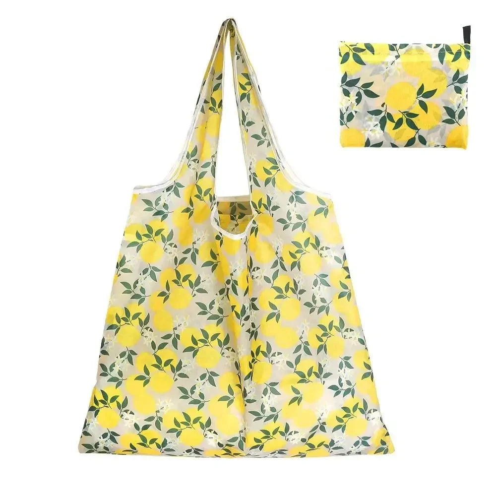 Multiple Styles Large Capacity Folding Shopping Bag Lightweight Washable Recycle Tote Bag Eco-Friendly Portable Storage Bag