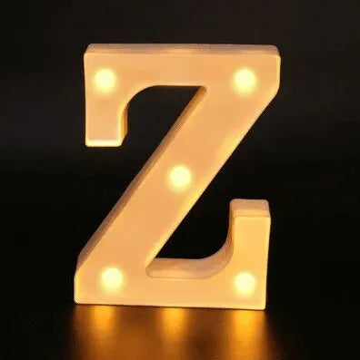 Ins Hot Sale 26 English Letter Led Light Design Lamp For Wedding Birthday Colorful Light Proposal Confession Surprise Night