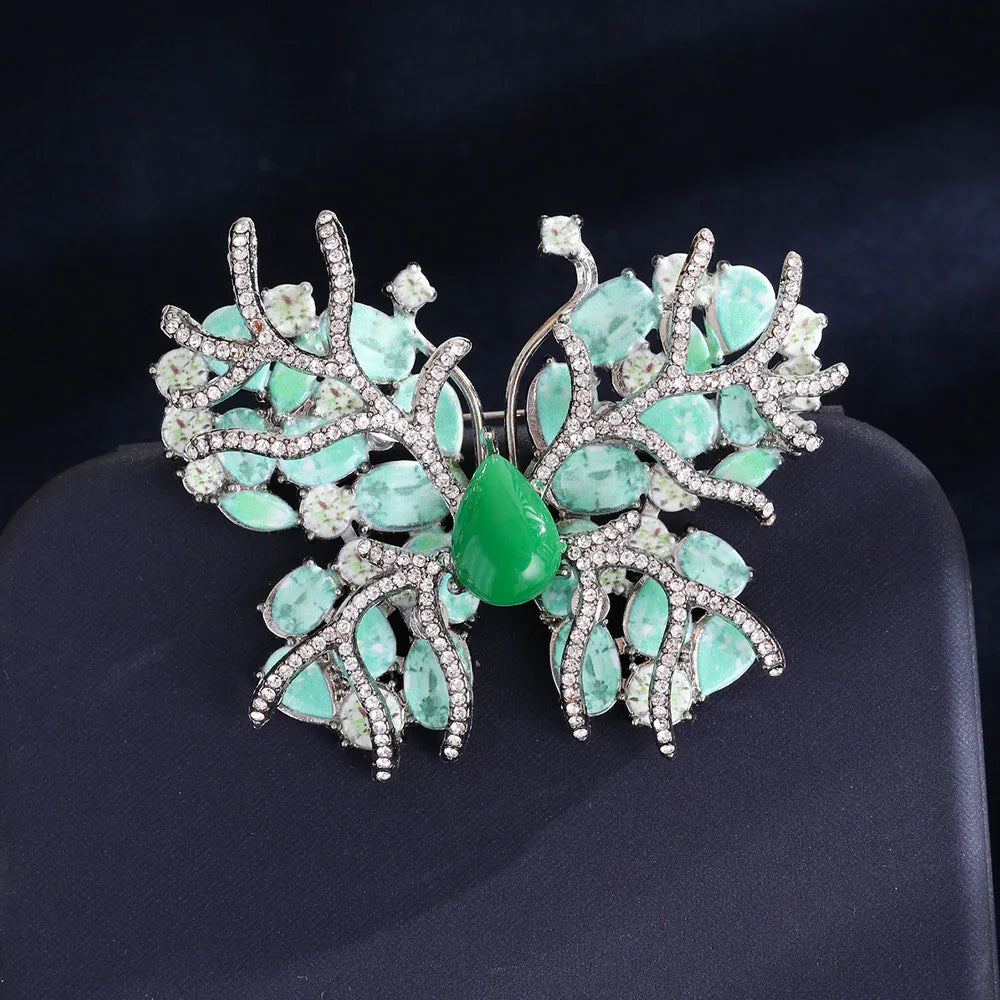 Different Styles Fashion Butterfly Brooch Animal Badge Pin Jewerly for Party Wedding