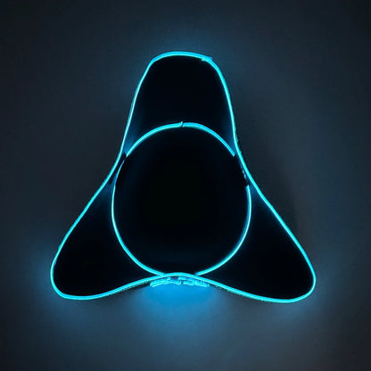 LED Glowing Cowgirl boy Hat Neon Luminous Bride Hat For Holiday Light Up Supplies Fluorescent Party Props Bachelorette Party Hat