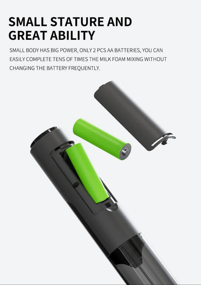 Kitchen Powerful Stirrer Milk Frother Handheld Foam Maker for Lattes,Whisk Drink Mixer for Coffee Electric Egg Beater