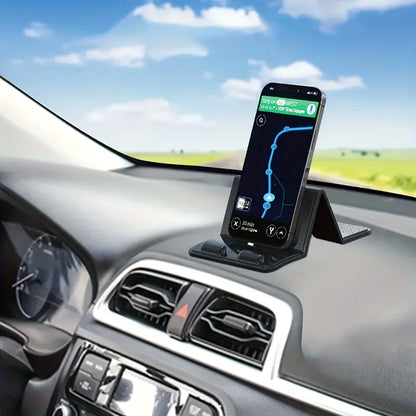 Multifunctional Car Phone Holder - Heat-Resistant, Non-Slip Dashboard/Mount with Safe Grip