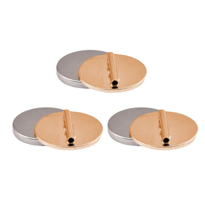 1/3Pcs Strong Brooch Converter Pin Keepers, Harmless Clothing Magnet Buckle for Tie & Clothing Brooch Adapter