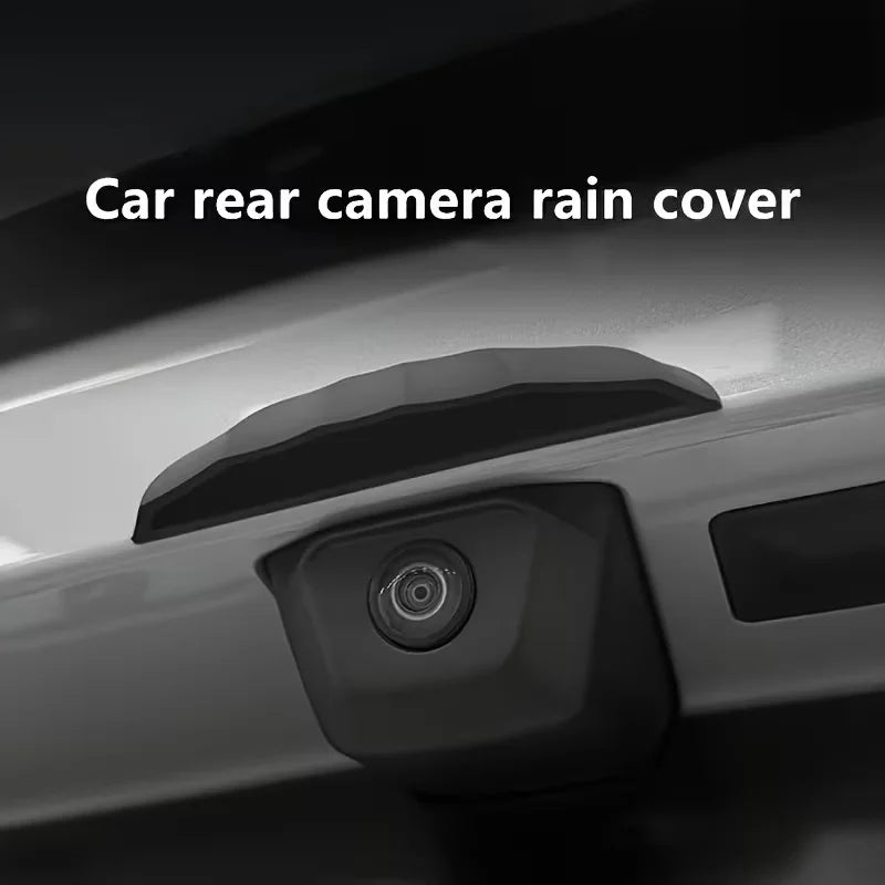 Universal Rear View Camera Rain Shield - All-Weather Protection for Rain, Snow & Dust - Easy Install for All Cars & SUVs