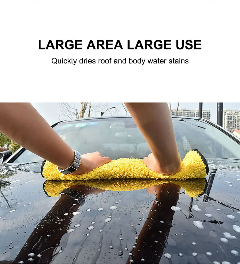 High-end Microfiber Towel Car Wash Towel Detailing Cleaning Cloth Car Wash Drying Towel Car Absorbent Cleaning Products