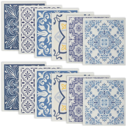 5/6/12PCS Kitchen Dish Towels Absorbent Swedish Dishcloths Kitchen Dish Rags Soft  Non-woven Cloths for Washing Dishes Cleaning