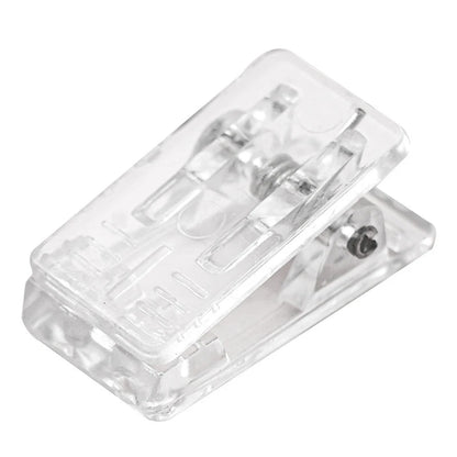 10Pcs Self-Adhesive Clips Plastic Clear Wall Clips Sticky Hanging Photo Clips Poster Clips For Office Home Poster Photo
