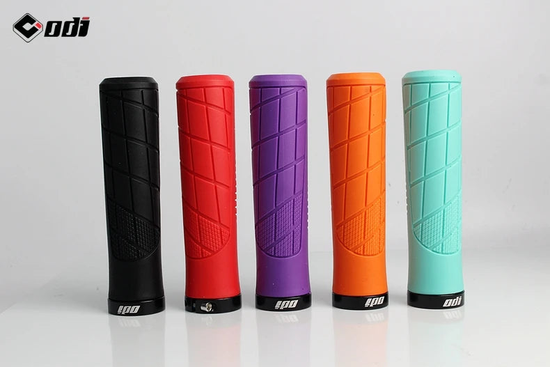 ODI Rubber Handlebar Grips MTB Lock-on Grip Shockproof Non-slip Mountain/Road Bike Handle Cover Folding Balance Bike Accessories