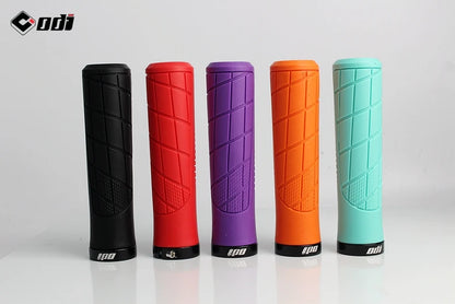 ODI Rubber Handlebar Grips MTB Lock-on Grip Shockproof Non-slip Mountain/Road Bike Handle Cover Folding Balance Bike Accessories