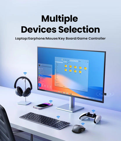 UGREEN USB Bluetooth for PC Bluetooth 5.4 for Bluetooth Keyboard/Mouse/Speakers