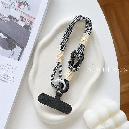 Phone Lanyard Wrist Strap + Case Connector - Universal Anti-Slip Anti-Fall Phone Case Accessory, Portable Pendant