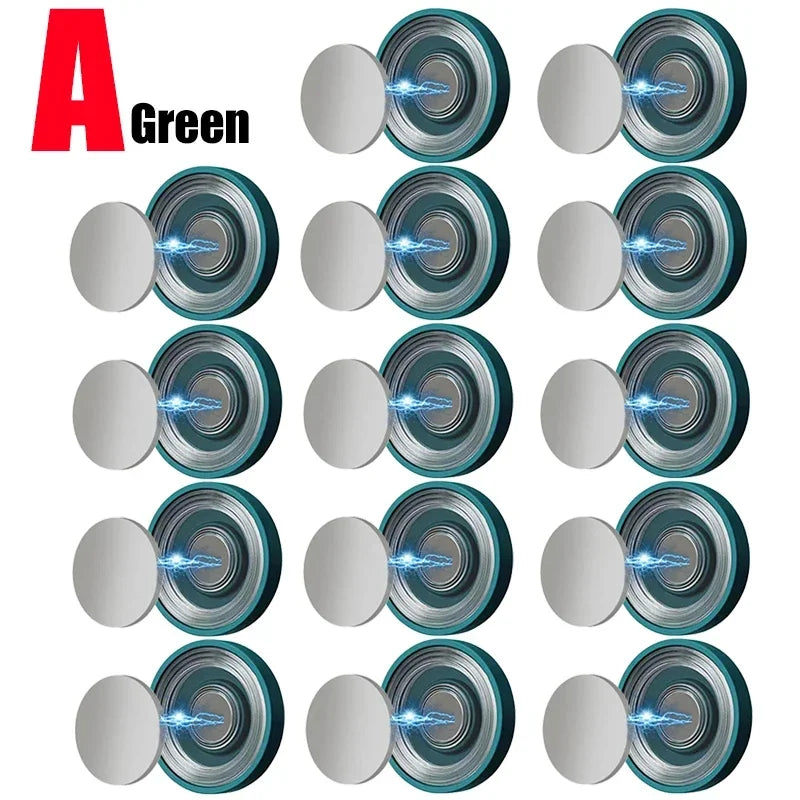 2sets - Strong Magnetic Hooks Anti-Lost Magnet Holder Remote Control Storage Hooks Wall Mount Fridge Stickers Hook for Home Organizer