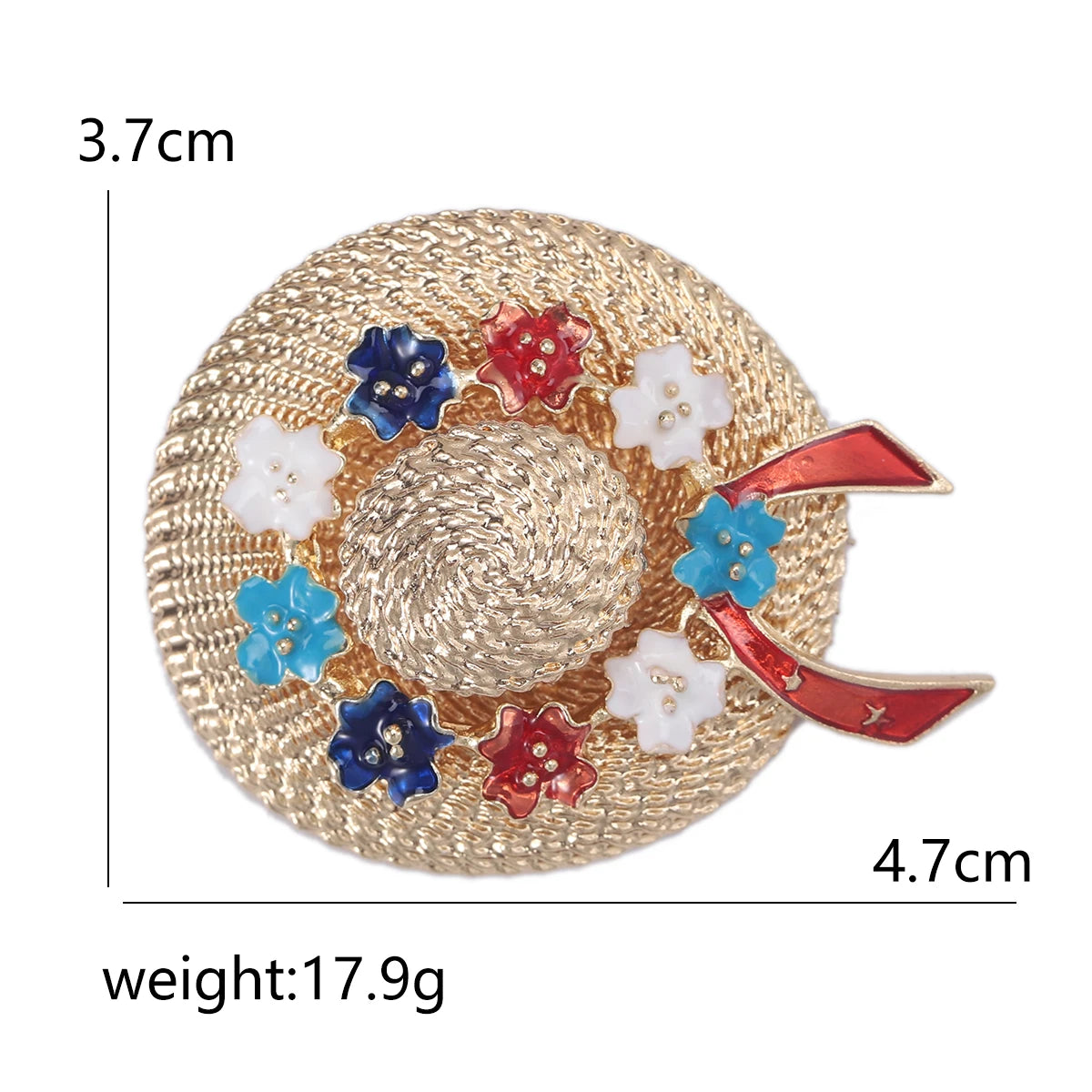Luxury Rhinestone Sun Hat Brooches for Women Unisex Clothing Pins Necklace Event Party Backpack Fashion New Yea Gifts Decoration