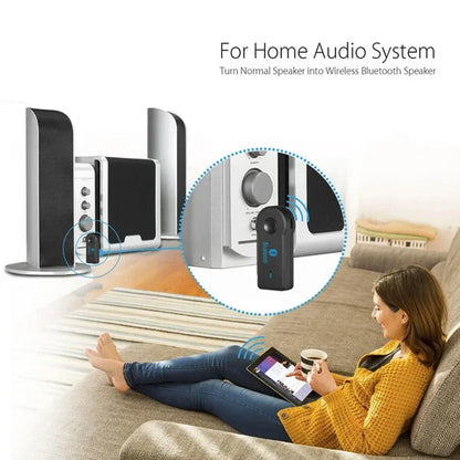 2 in 1 wireless Bluetooth 5.0 receiver 3.5mm jack for car music audio aux A2DP headphone transmitter adapter reciever handsfree