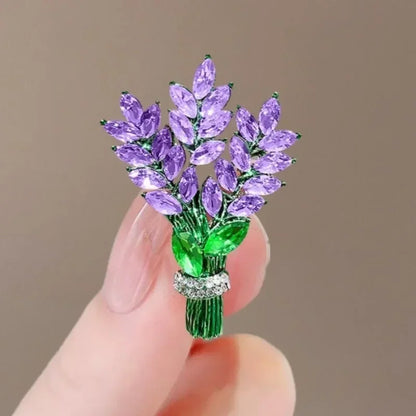 Rhinestone Musical Violin Brooches For Women Unisex Shell Musical Instrument Pins Backpack Decoration Clothes Accessories