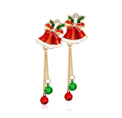 Green Rhinestone Christmas Tree Brooches Pins For Women Man Unisex Crystal Jewelry Gifts Clothes Accessories