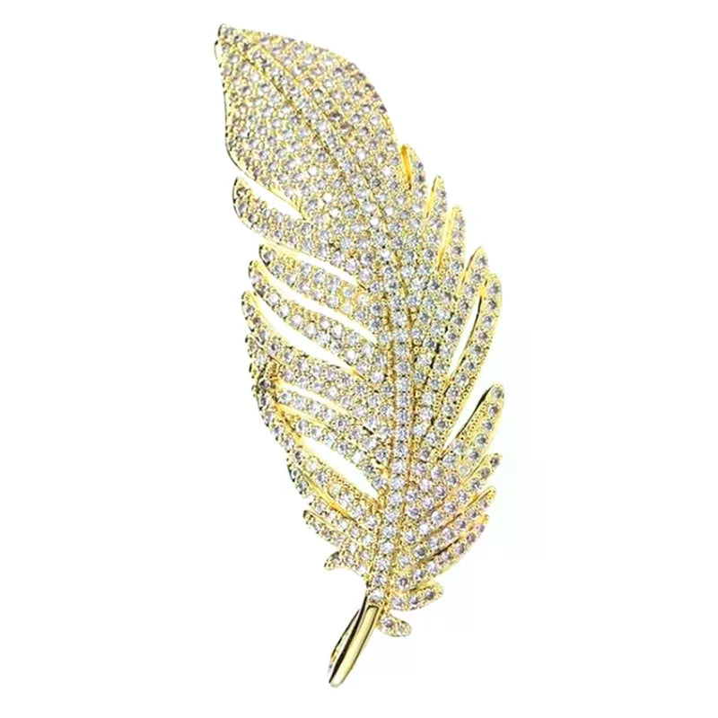 Luxury Exquisite Full Rhinestone Brooches For Women Girls Elegant Temperament Brooch Fine Jewelry Accessories Gifts